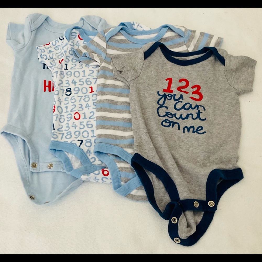 Koalas baby’s ONESIES 4 pieces - Picture 1 of 6